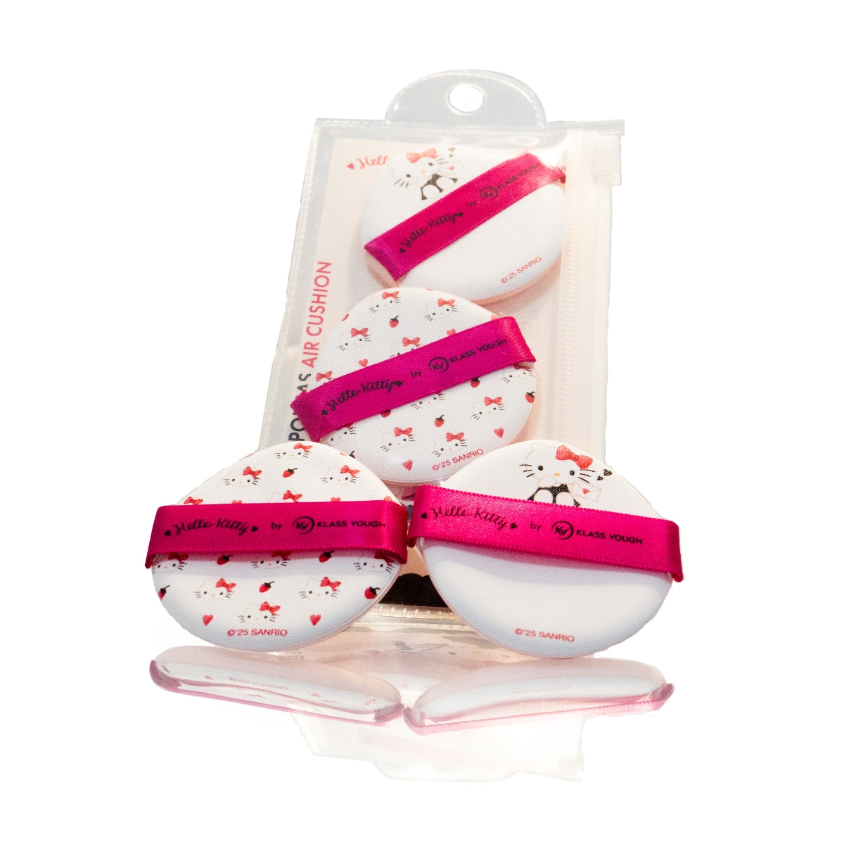 Esponja Dupla Puff Air Cushion com 2 Unidades by Hello Kitty