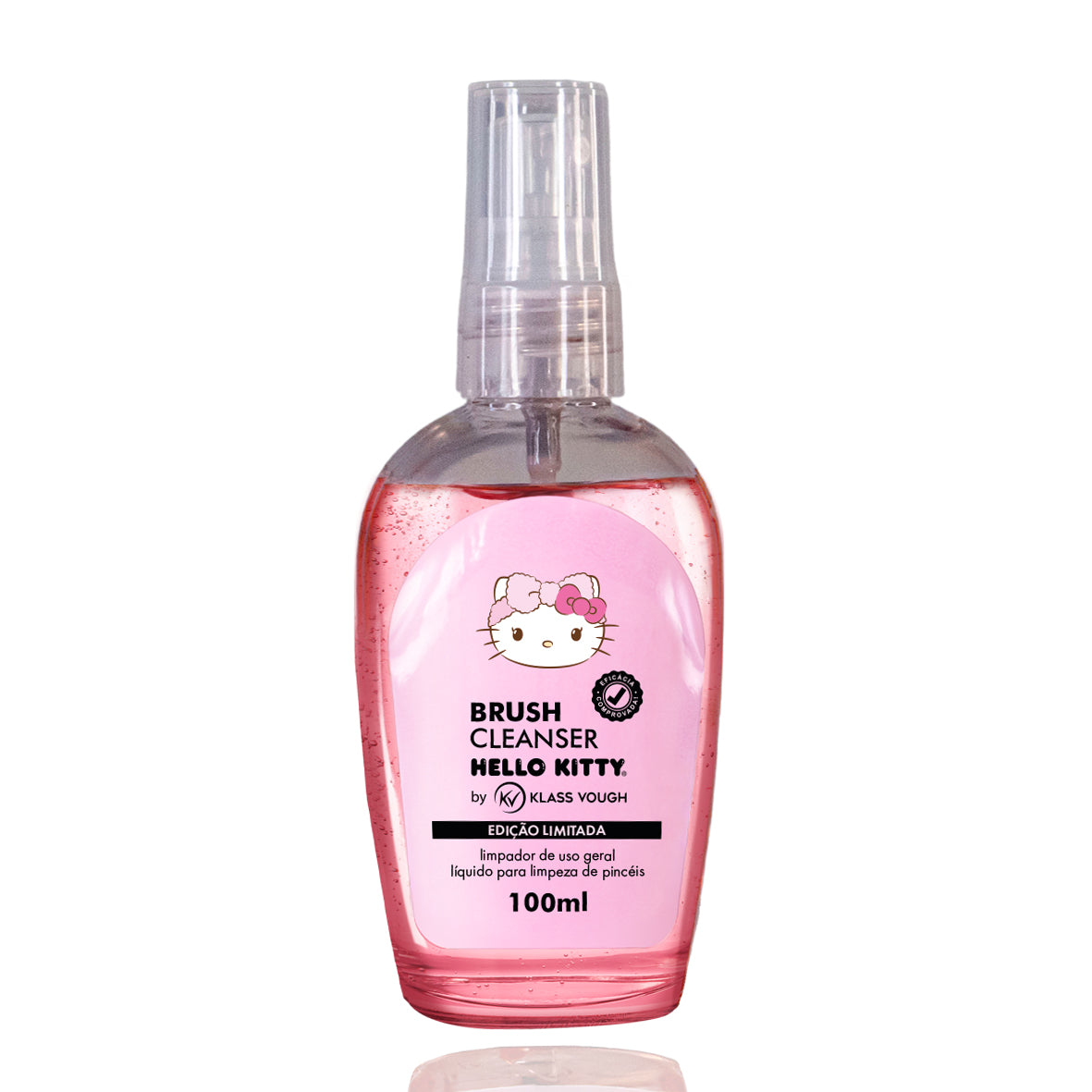 Brush Cleanser Spray 100ml - Limpador Líquido de Pincéis by Hello Kitty