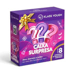 Caixa Surpresa com 8 Acessórios de Maquiagem e Skincare