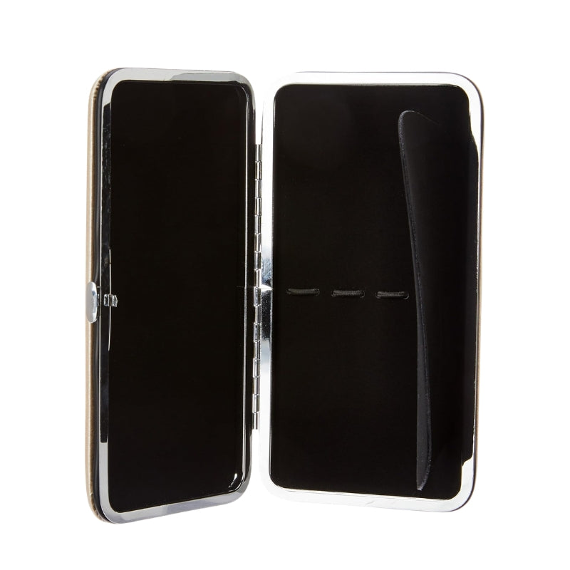 Case Estojo Porta Pinças Magnético Gold