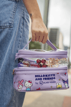 Nécessaire Dupla Organizador de Acessórios Lilás by Hello Kitty and Friends