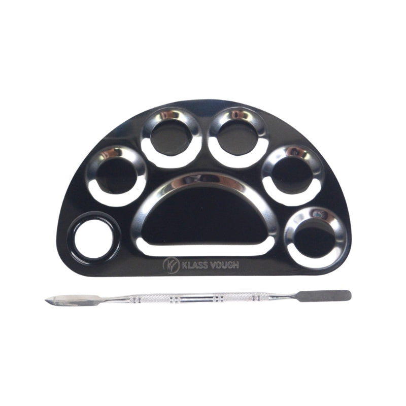 Inox PRO Makeup Palette - Placa com Espátula para Maquiagem