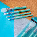Silicone Brush Set - Kit de Pincéis para Maquiagem e Skincare