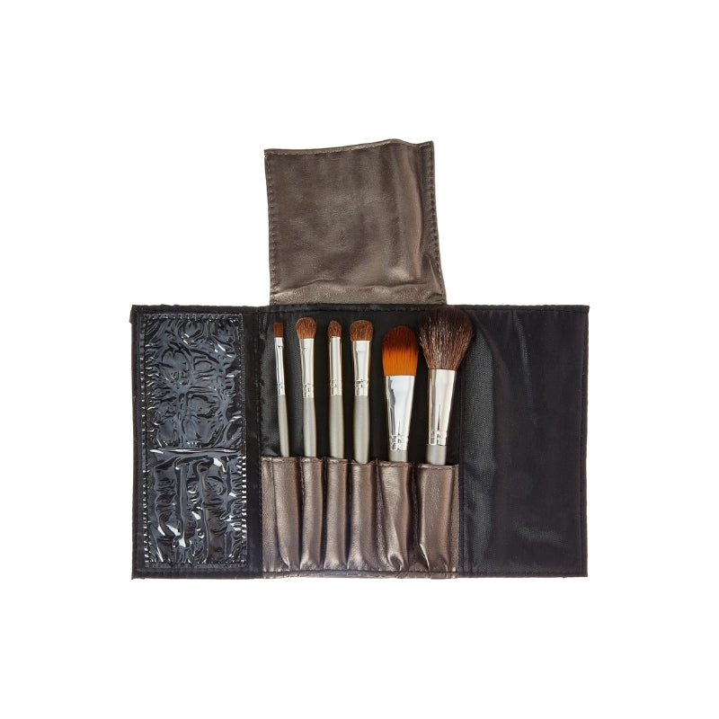 Kit Profissional de Pincéis Pocket Grey com 6 Unidades