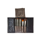 Kit Profissional de Pincéis Pocket Grey com 6 Unidades