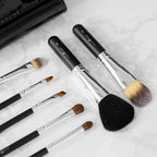 Kit Profissional de Pincéis Pocket Grey com 6 Unidades