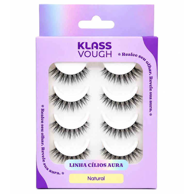 Kit de Cílios Postiços Aura - Natural