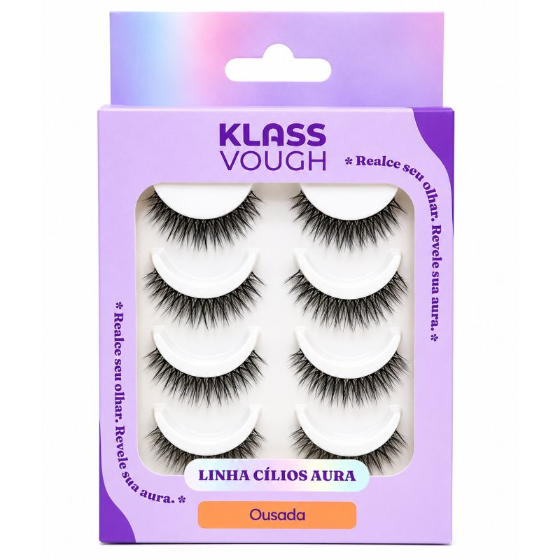 Kit de Cílios Postiços Aura - Ousada