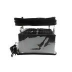 Nécessaire Cubo Bag com Compartimentos e Alça Preta