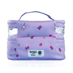 Nécessaire Dupla Organizador de Acessórios Lilás by Hello Kitty and Friends