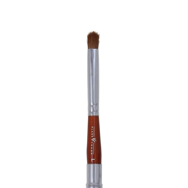 Pincel Arredondado Brown Line LIP para Batom