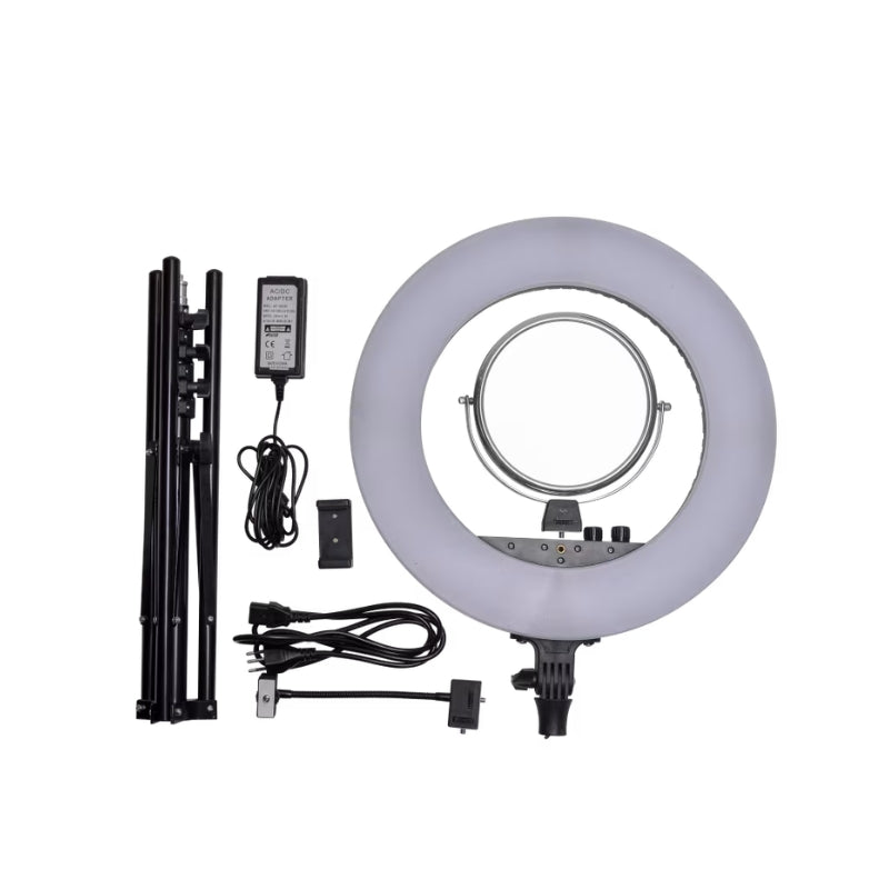 Ring Light Digital Profissional 18 Polegadas com Tripé e Controle Remoto