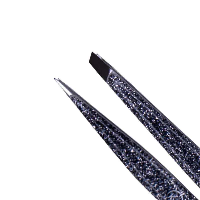 Duo de Pinças Brilho Perfeito Ponta Chanfrada e Fina