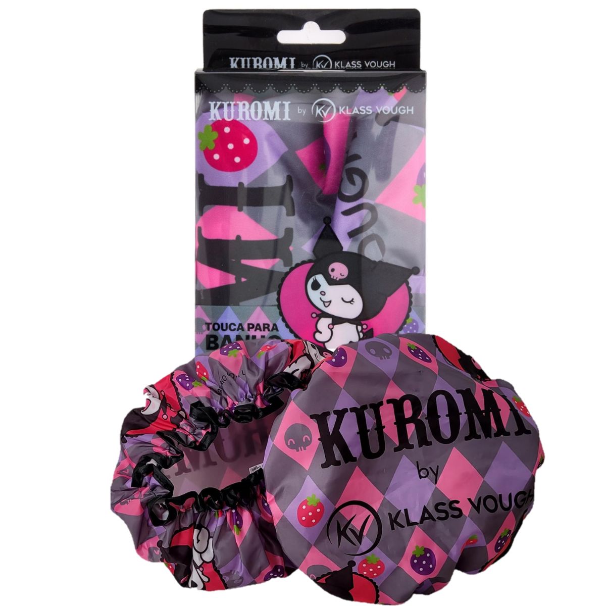 Touca para Banho com Elástico Kuromi