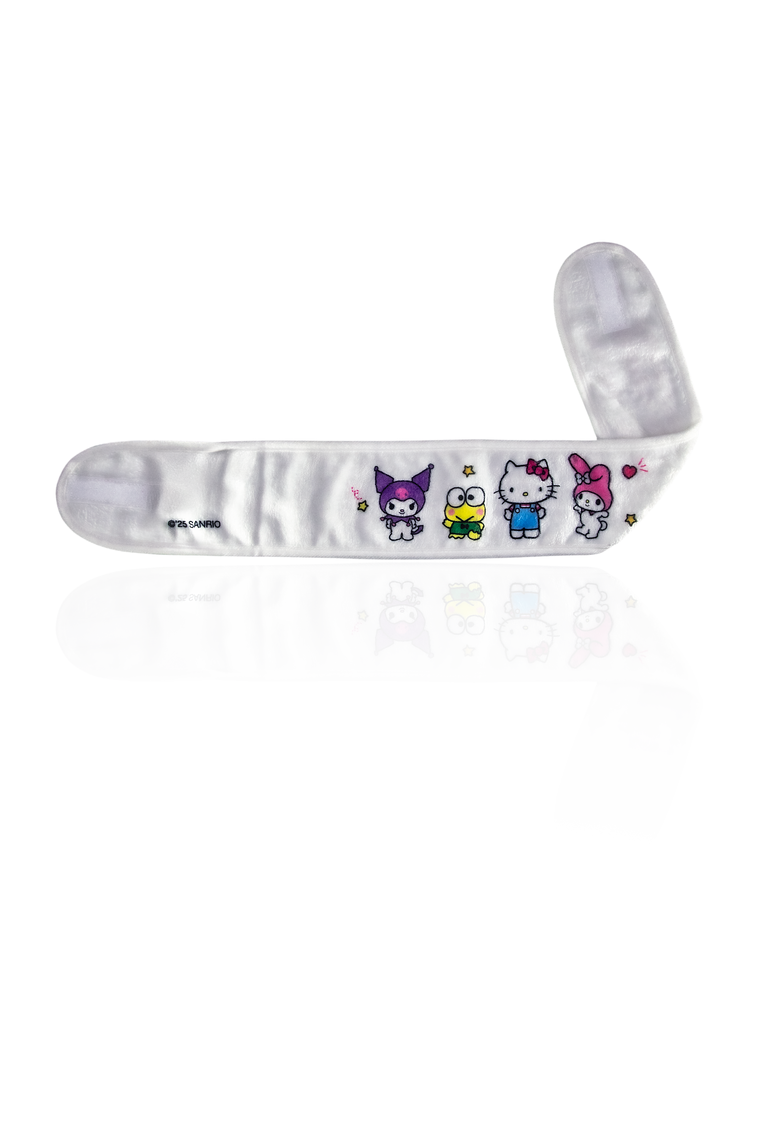 Faixa de Cabelo para Maquiagem e Skincare Branca by Hello Kitty and Friends