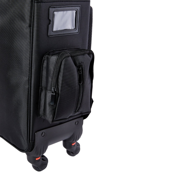 Mochila com Rodinhas para Acessórios Preta