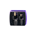 Apontador de Lápis Profissional Two Tips Purple de 2 Furos com Coletor - Klass Vough
