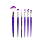 Kit Make Essencial com Pincéis e Nécessaire Lilás