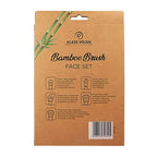 Bamboo Brush Face Set - Kit de Pincéis Ecológicos para Rosto com 5 Unidades - Klass Vough