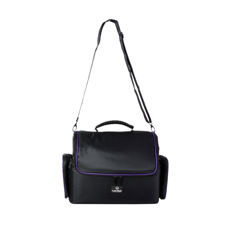 Bolsa com Compartimentos e Nécessaires para Acessórios Preta - Klass Vough