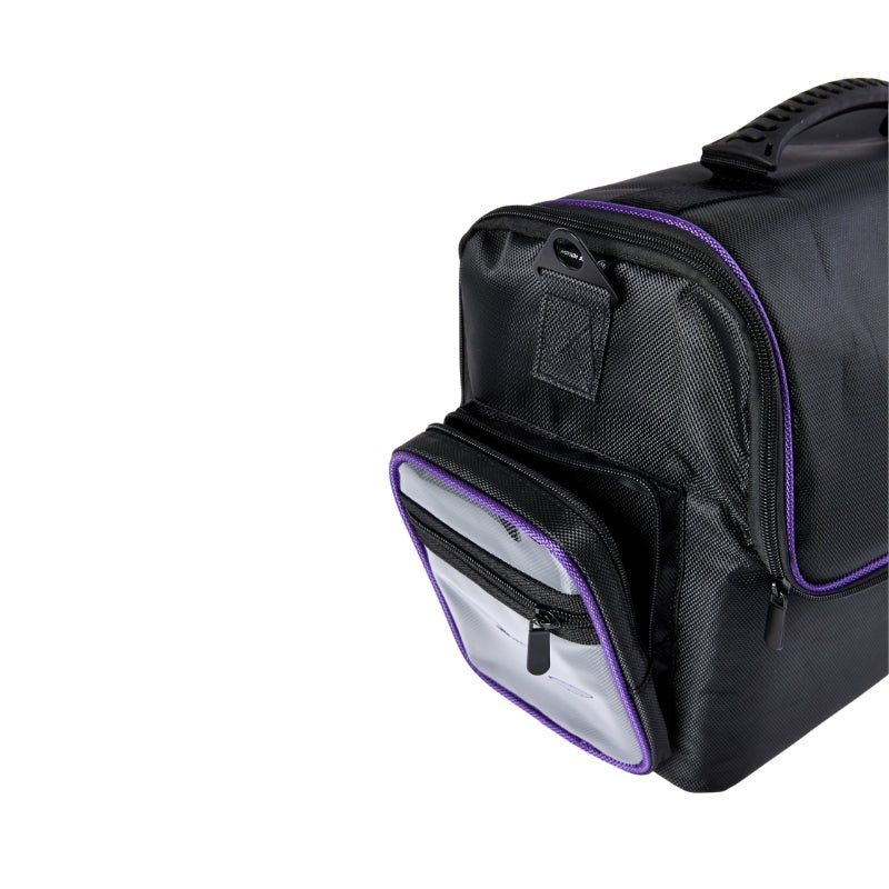 Bolsa com Compartimentos e Nécessaires para Acessórios Preta - Klass Vough