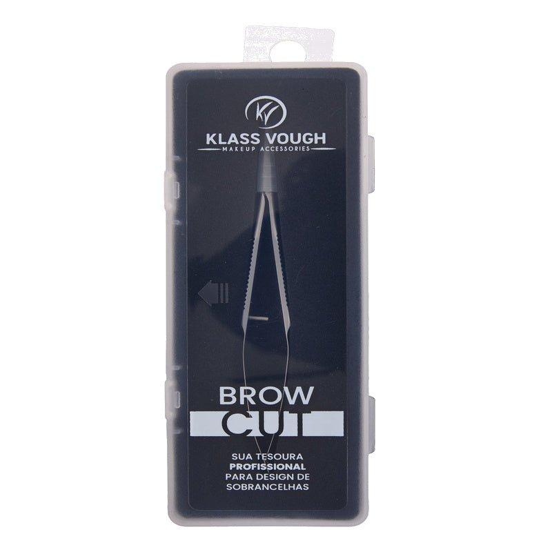 Brow Cut - Tesoura de Alta Precisão Prata - Klass Vough