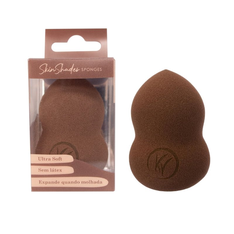 Brown Sponge - Esponja para Base Brown Skin Shades - Klass Vough