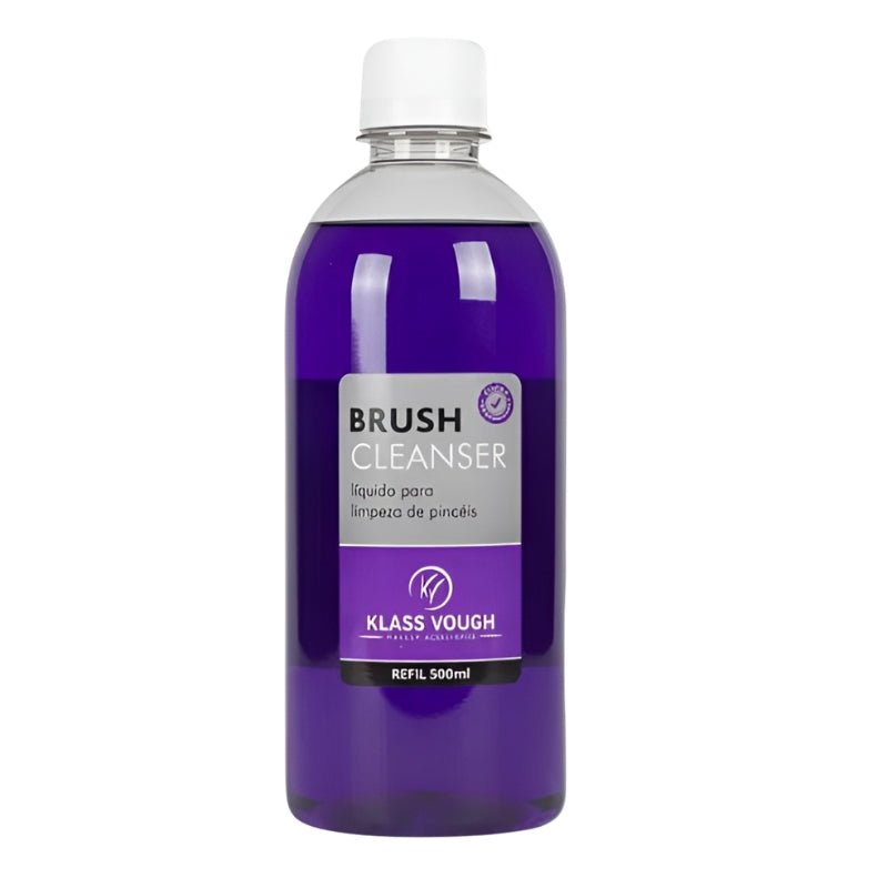 Brush Cleanser Refil 500ml - Limpador Líquido de Pincéis - Klass Vough