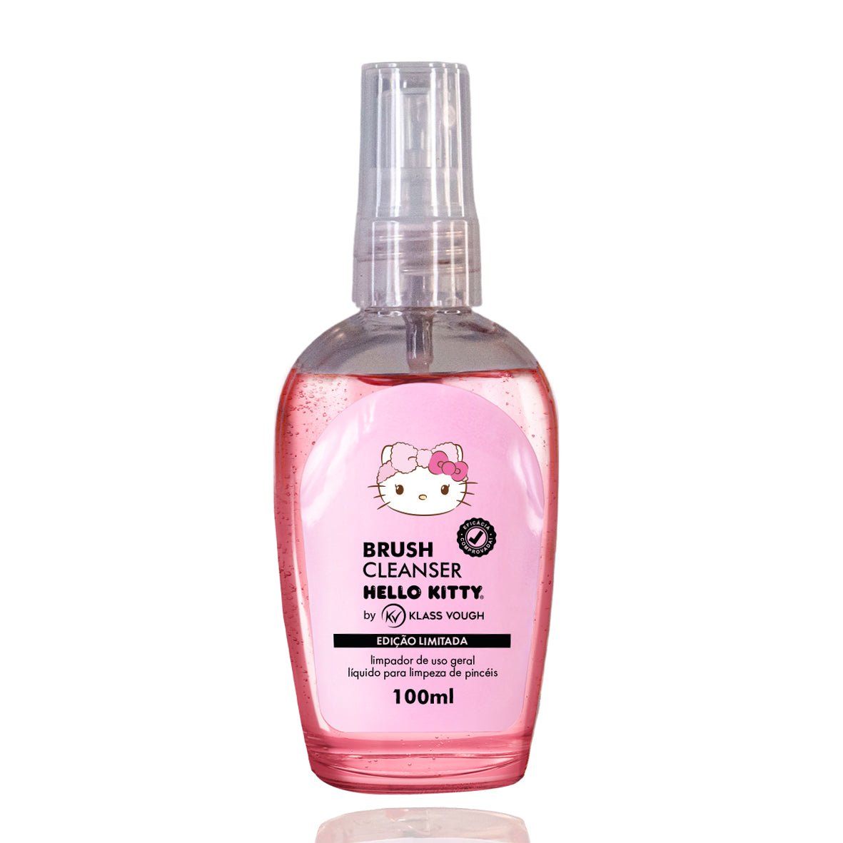 Brush Cleanser Spray 100ml - Limpador Líquido de Pincéis by Hello Kitty - Klass Vough