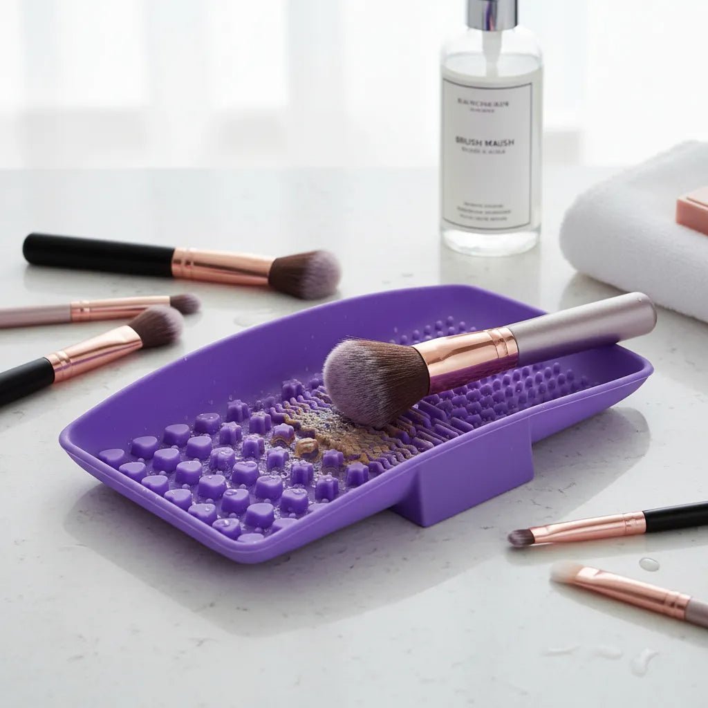 Brush Cleansing Palette - Paleta em Silicone para Limpeza de Pincéis - Klass Vough