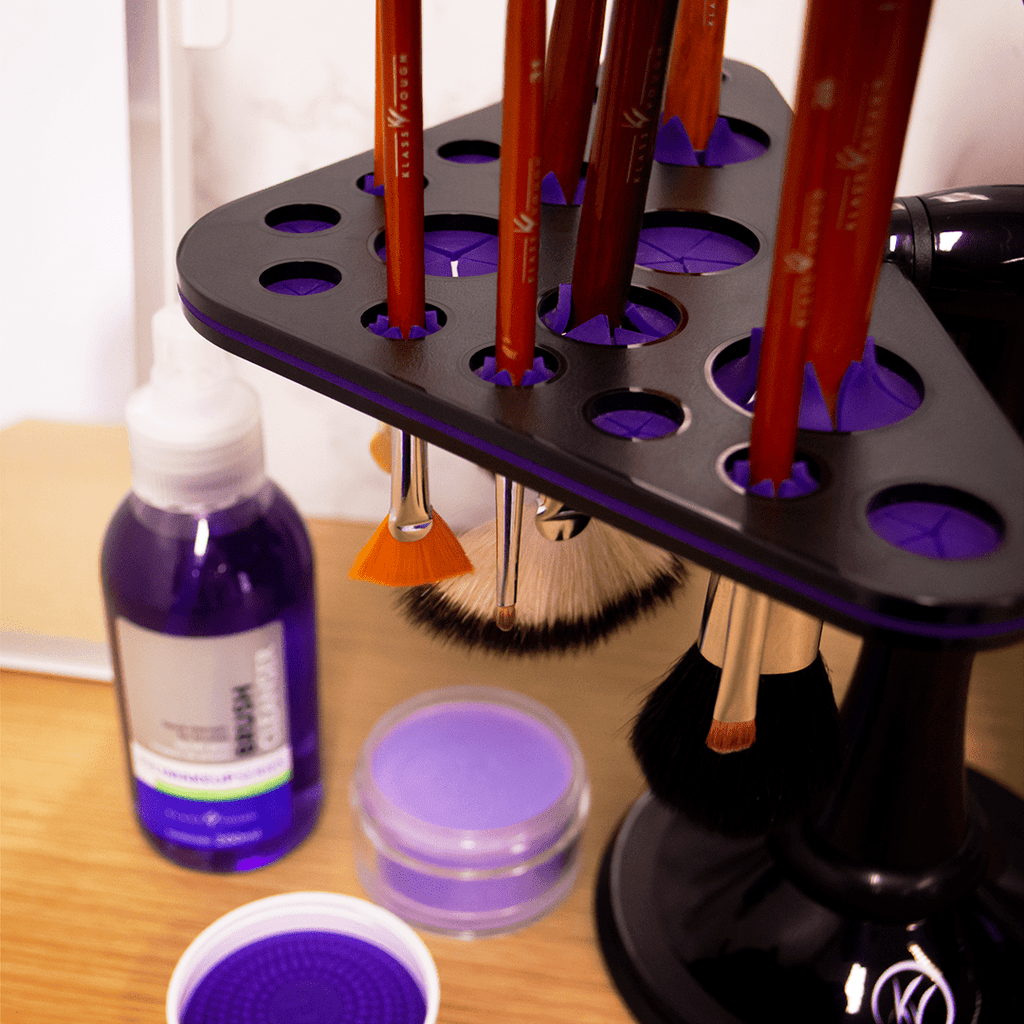 Butterfly Brush Holder 360° - Suporte e Secador de Pincéis - Klass Vough