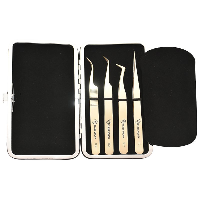 Case Estojo Porta Pinças Magnético Gold - Klass Vough