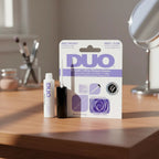 Cola DUO Água de Rosas e Biotina para Cílios Postiços Transparente com Pincel Aplicador 5g - Klass Vough