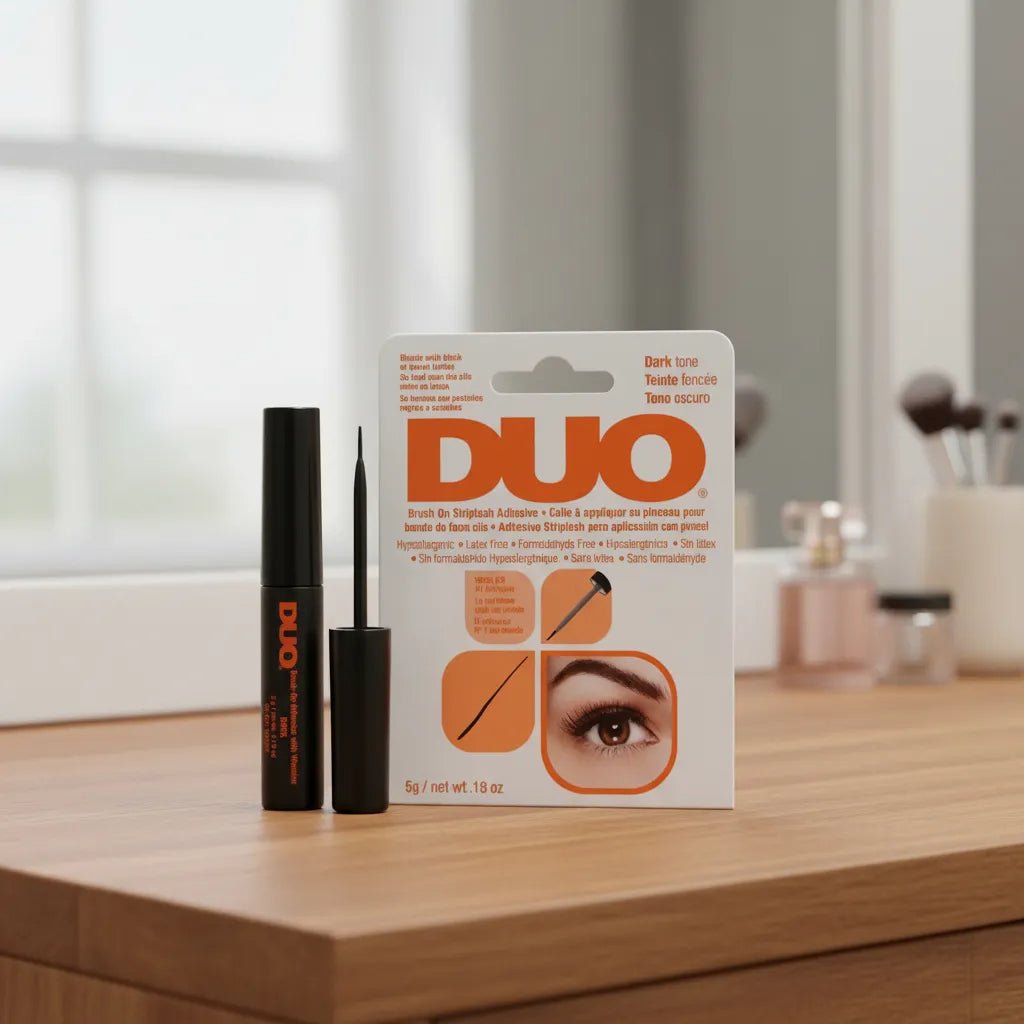 Cola DUO para Cílios Postiços Preta com Pincel Aplicador 5g - Klass Vough
