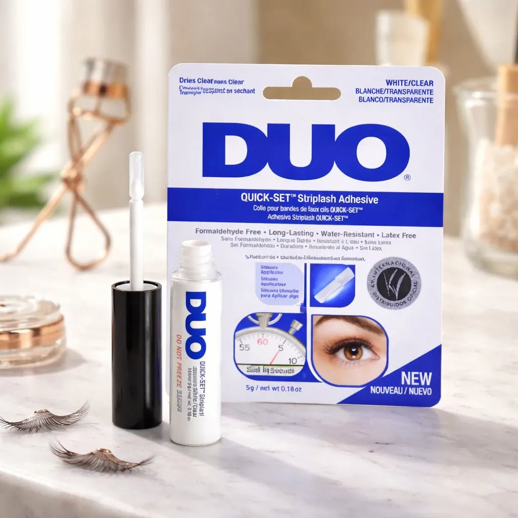 Cola DUO para Cílios Postiços Transparente com Pincel Aplicador 5g - Klass Vough