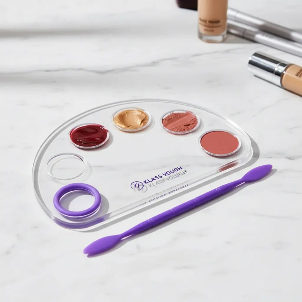 Crystal PRO Makeup Palette - Placa com Espátula de Maquiagem - Klass Vough
