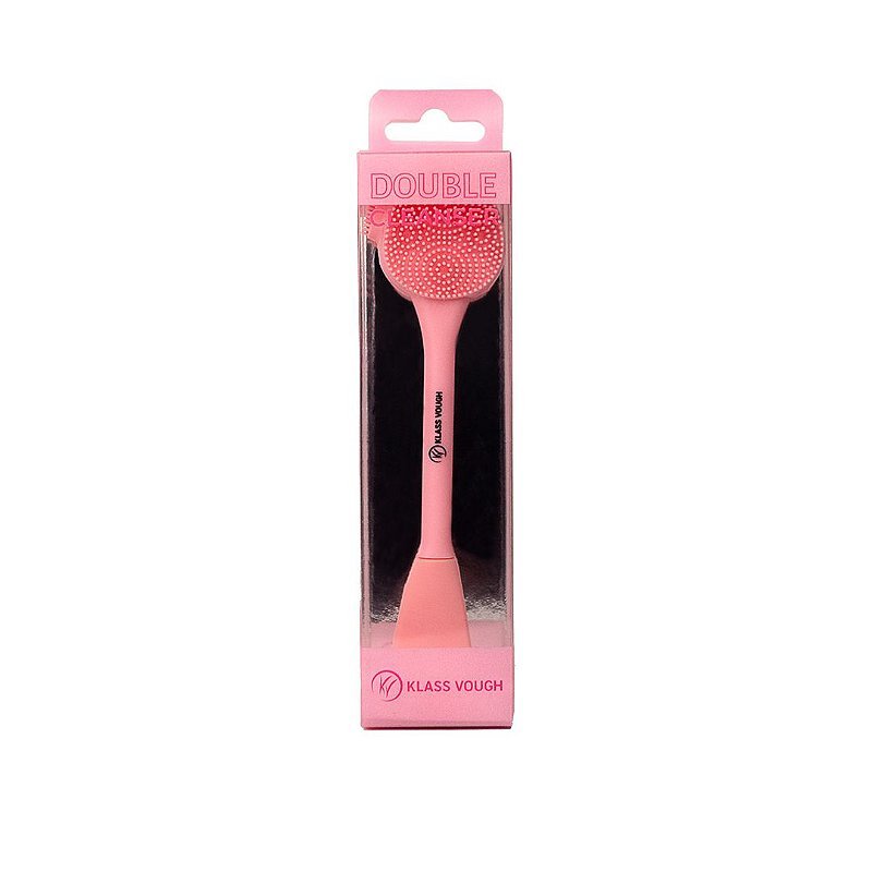 Double Cleanser - Escova Facial com Espátula de Limpeza Facial - Klass Vough