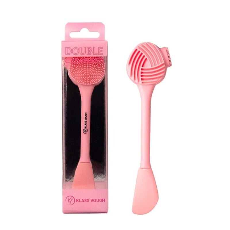 Double Cleanser - Escova Facial com Espátula de Limpeza Facial - Klass Vough