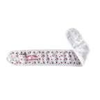 Faixa de Cabelo para Maquiagem e Skincare Branca com Velcro by Hello Kitty