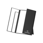 Espelho Black Fold Mirror de 3 Faces com Suporte para Mesa - Klass Vough