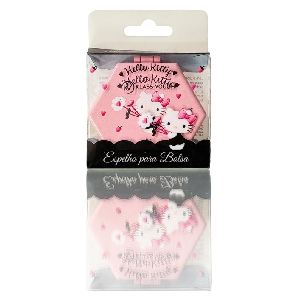 Espelho Compacto Duplo para Bolsa by Hello Kitty - Klass Vough