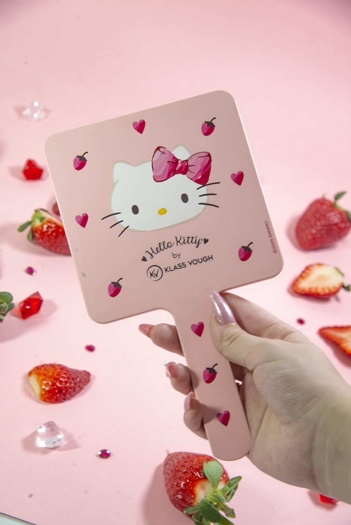 Espelho de Mão Compacto Rosa by Hello Kitty - Klass Vough