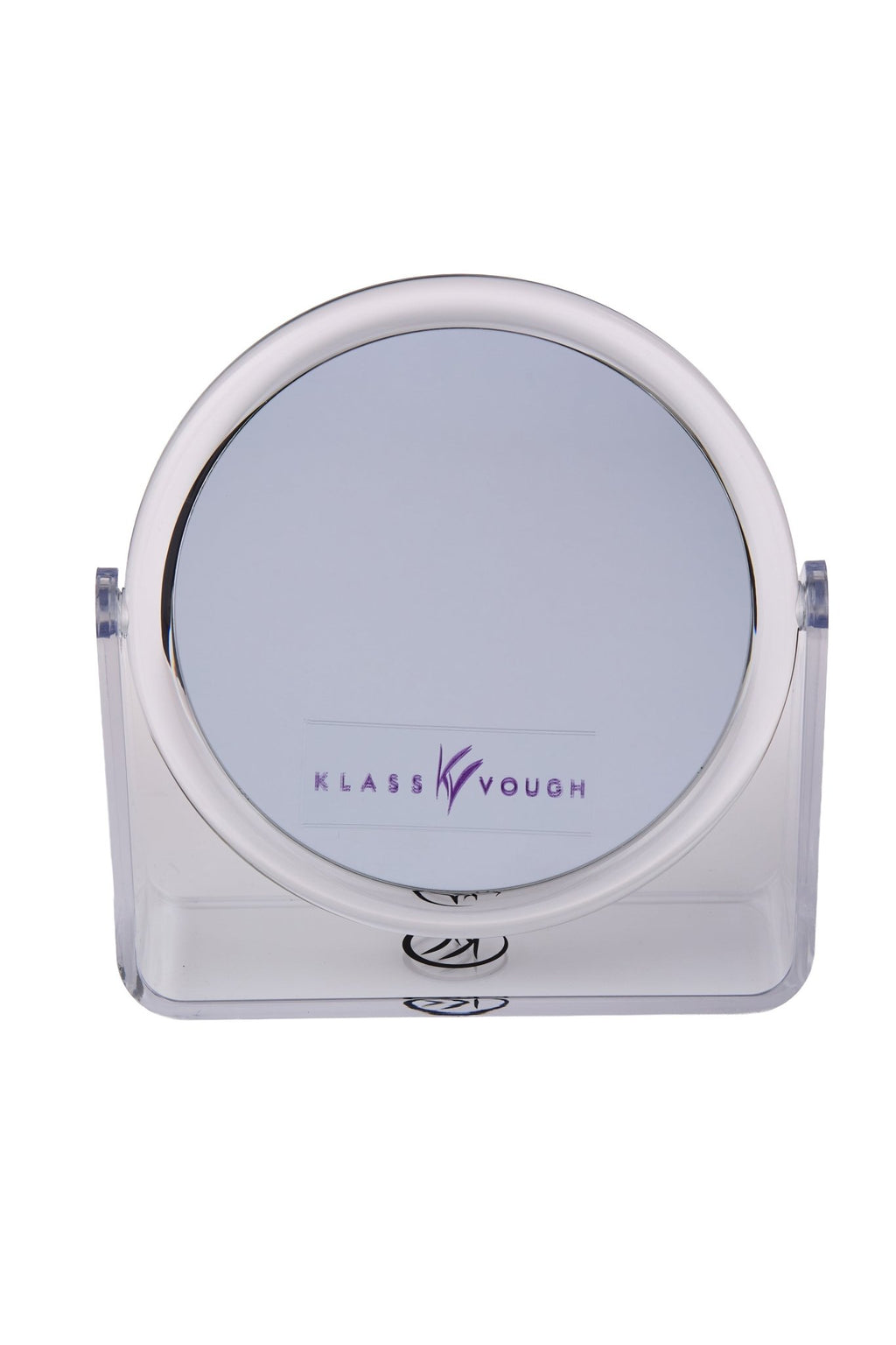Espelho Dupla Face de Aumento 7x com Suporte para Mesa - Klass Vough