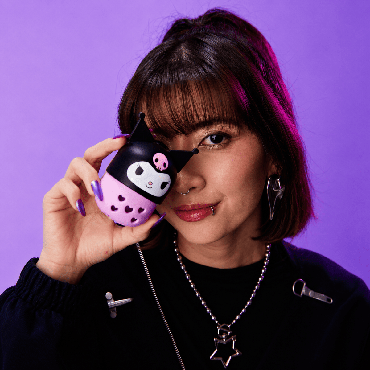 Esponja Gota com Case Suporte Kuromi - Klass Vough