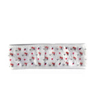 Faixa de Cabelo para Maquiagem e Skincare Branca com Velcro by Hello Kitty