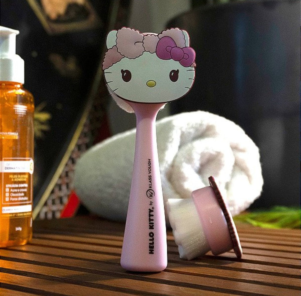 Facial Cleanser - Escova de Limpeza Facial com Cabo by Hello Kitty - Klass Vough