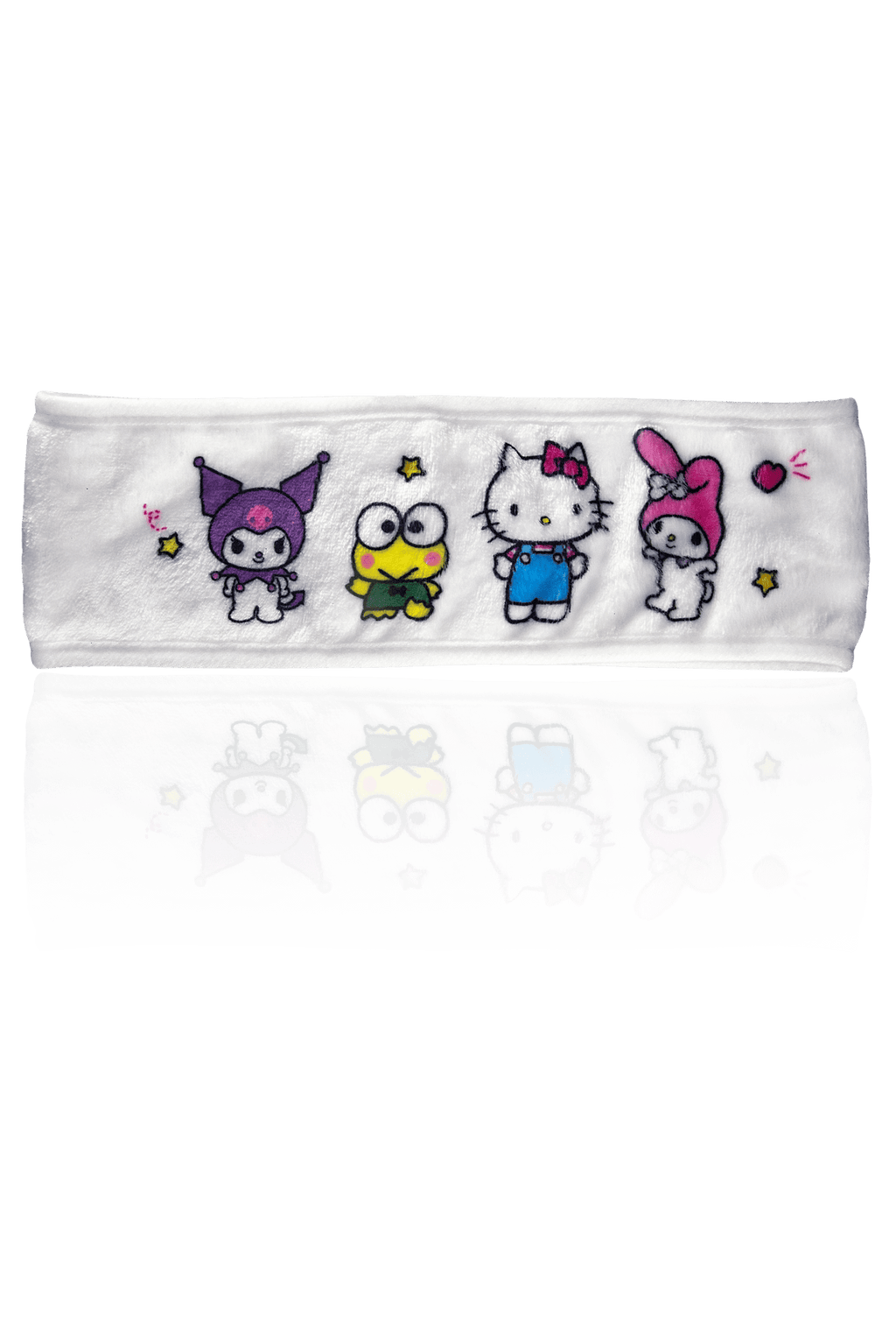 Faixa de Cabelo para Maquiagem e Skincare Branca by Hello Kitty and Friends - Klass Vough