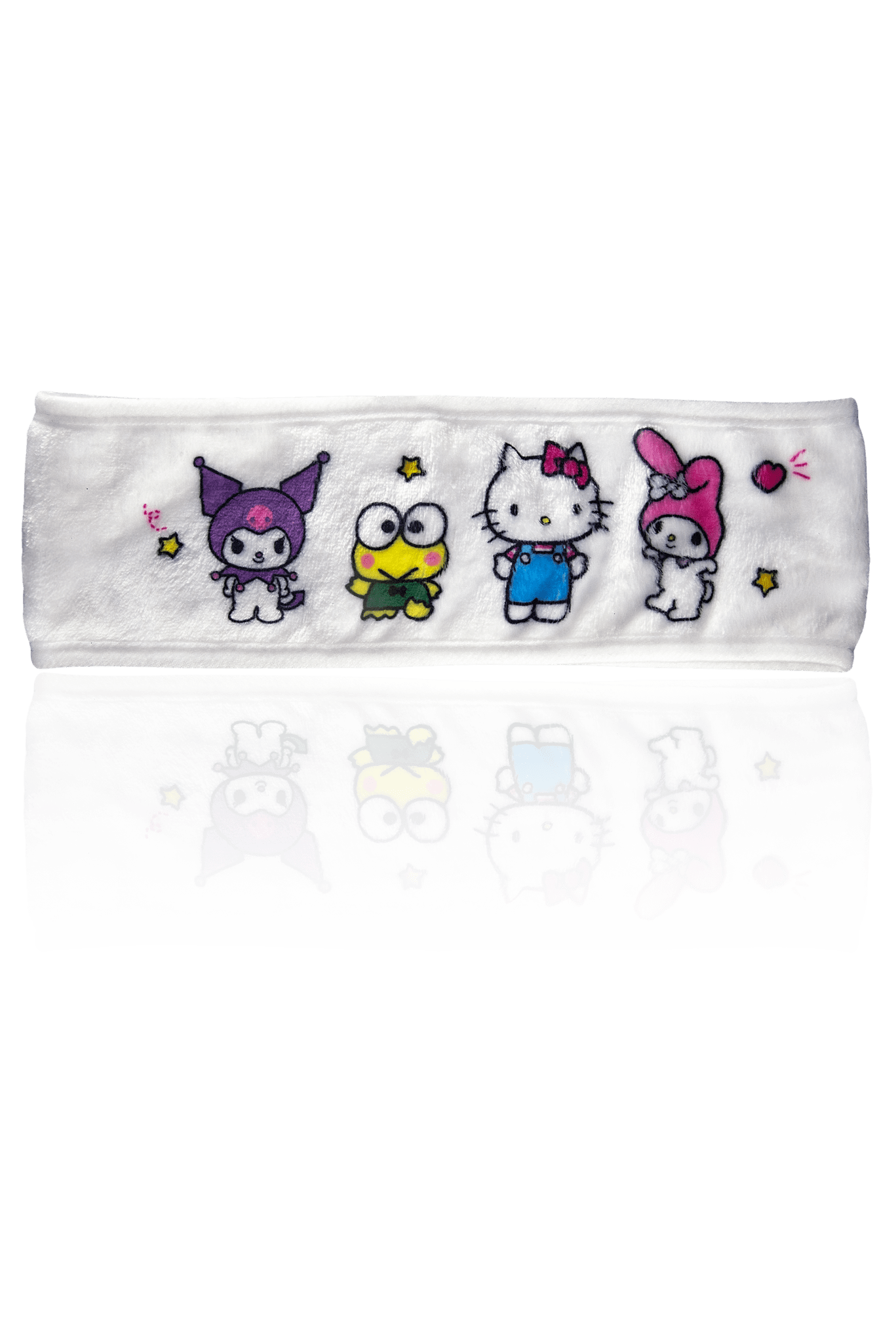Faixa de Cabelo para Maquiagem e Skincare Branca by Hello Kitty and Friends - Klass Vough