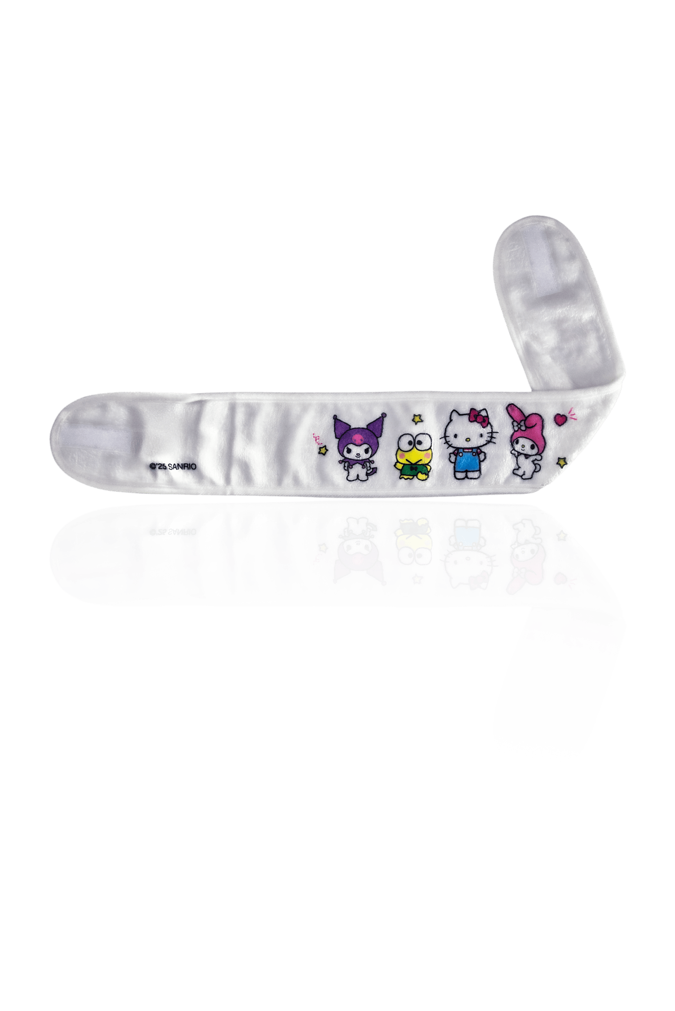 Faixa de Cabelo para Maquiagem e Skincare Branca by Hello Kitty and Friends - Klass Vough