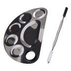 Inox PRO Makeup Palette - Placa com Espátula para Maquiagem - Klass Vough